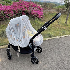 Universal Stroller Mosquito Net Full Coverage Breathable Summer Net
