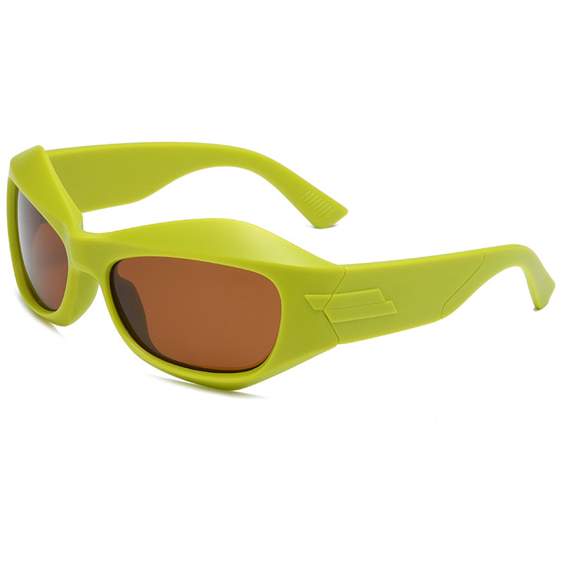 Futuristic Wrap Around Sunglasses for Women Unisex