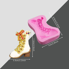 Halloween Fondant Skeleton Spider Witch Silicone Mold