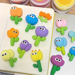 24 Colors Light Clay Rubber Mud With Clay Tools Mud Clay DIY Project Clay Hand..
