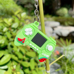 Rubber Fruit Game Console Handle Key Chain Hand Decoration Keychain