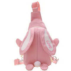 Cartoon Rabbit Ear Crossbody Bag - Holiday Gift for Girls
