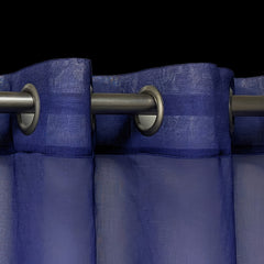 Gradient Sheer Grommet Curtains for Home Decor