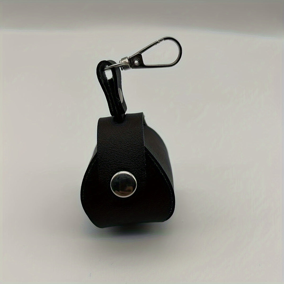 Outdoor PU Leather Golf Ball Bag w/ Magnetic Buckle