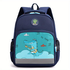 Kindergarten Primary School Cartoon Schoolbag Boys Girls Pony Crocodile Backpack