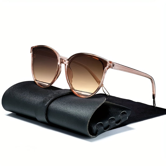 Cat Eye Sunglasses Mod Gradient Lens Glasses UV400