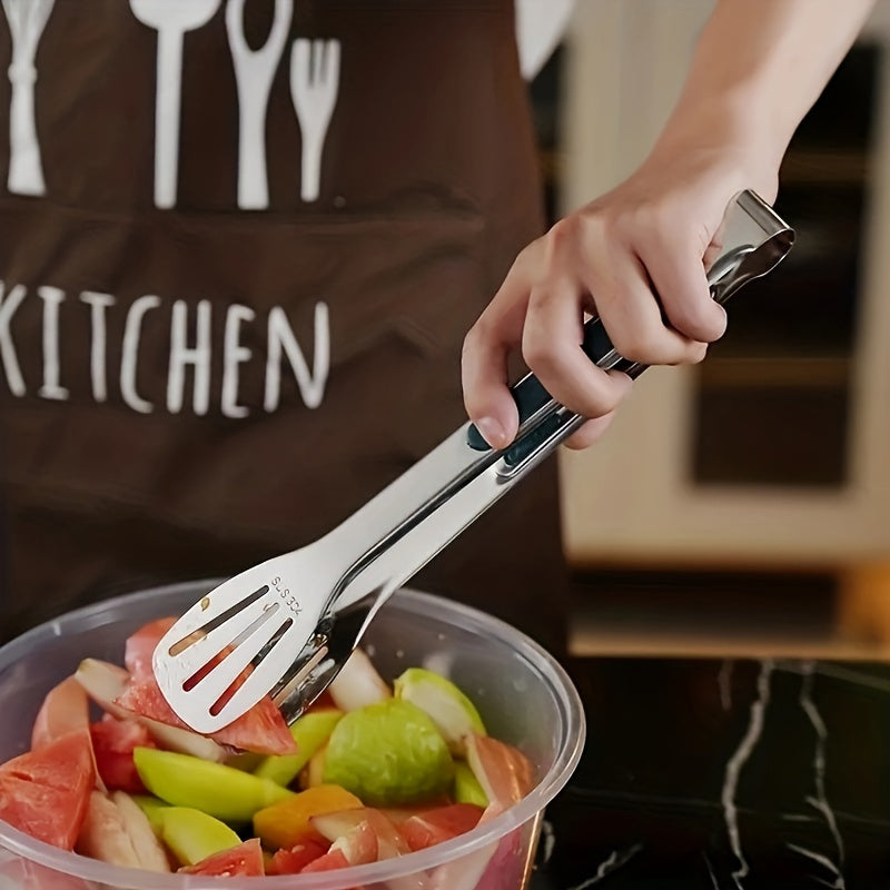 Stainless Steel Food Tongs Non Slip Cooking Tools