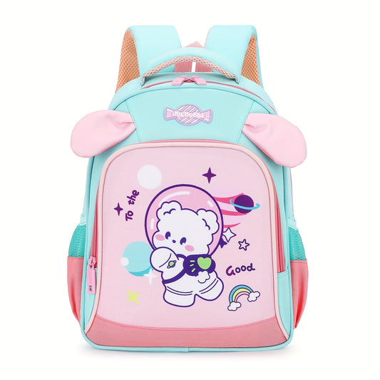 Unicorn Dinosaur Astronaut Backpack Large Capacity Lightweight Student Bag