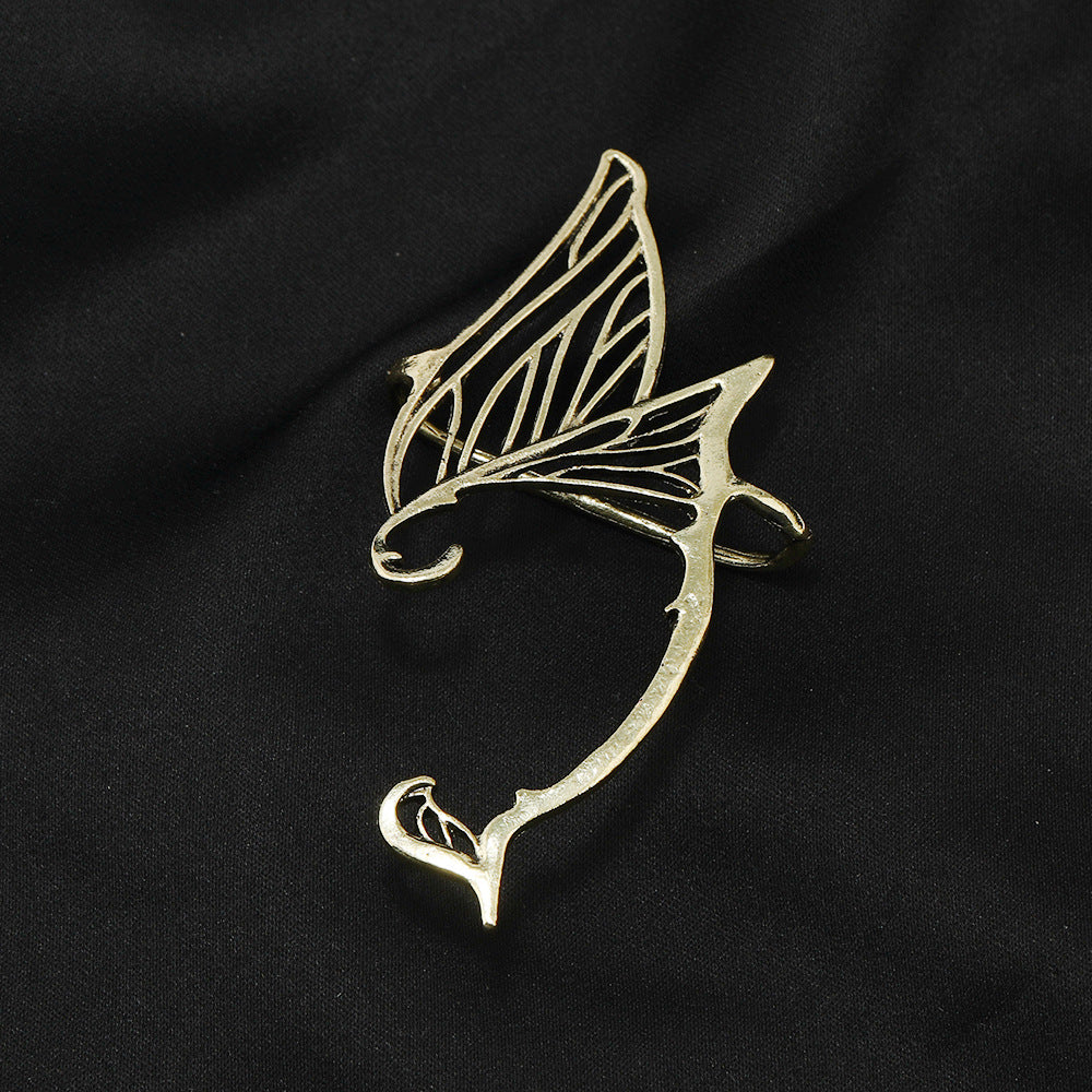 Metal 3D Cat Ear Fairy Ear Clip