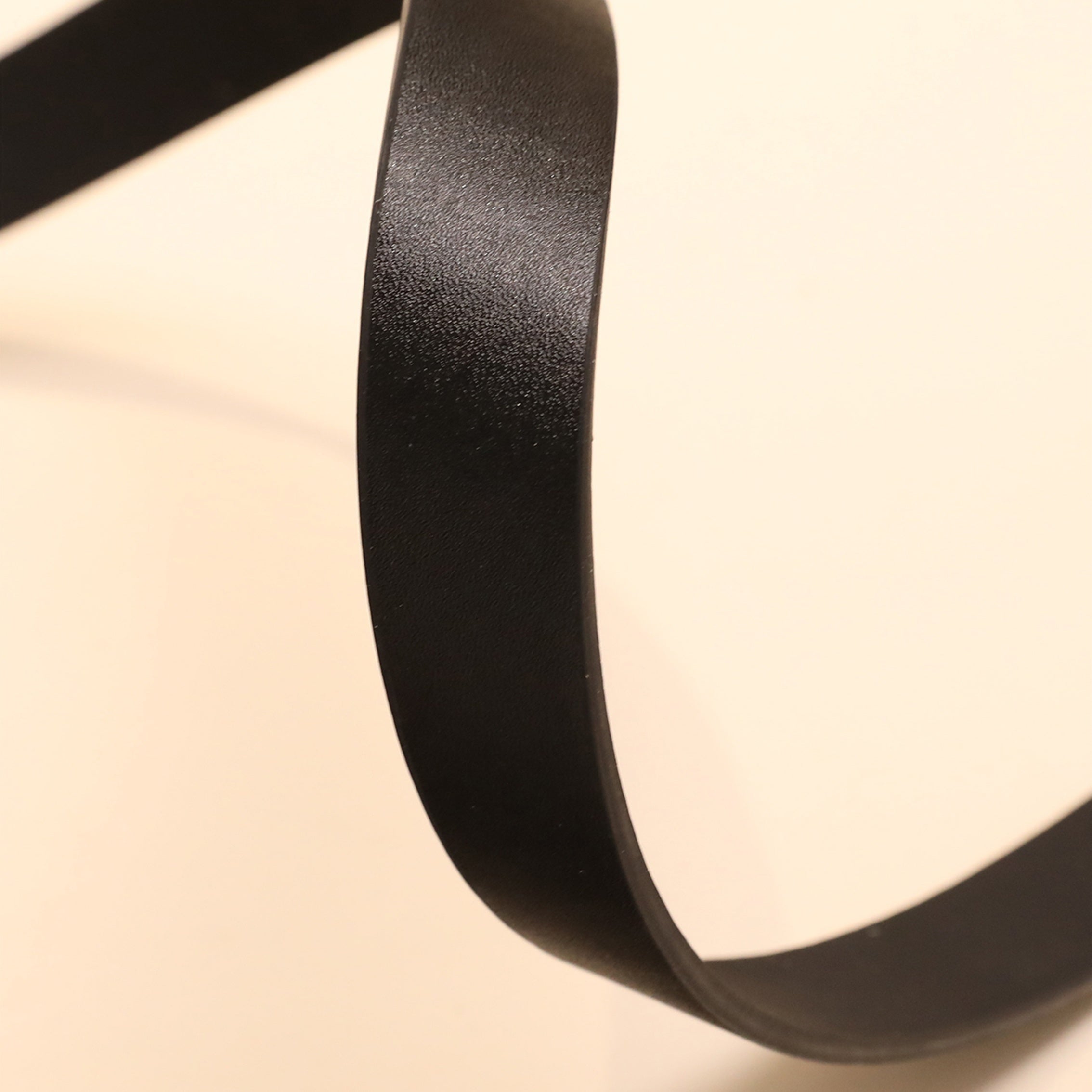 Double Round Buckle PU Belt Casual Vintage Belt for Women Men