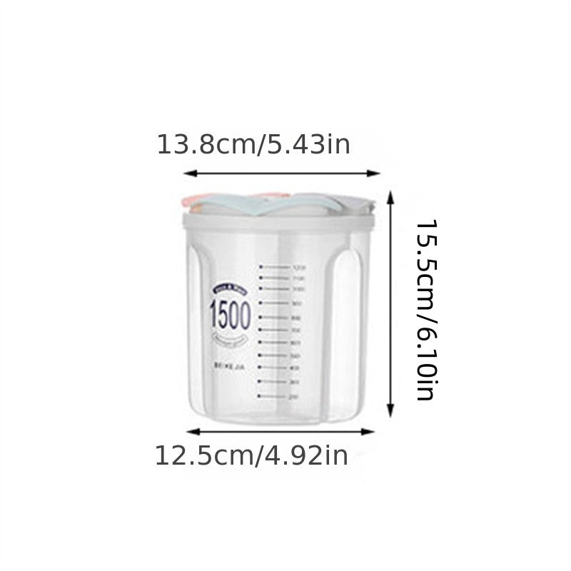 Square Food Storage Containers With Lids Airtight Clear