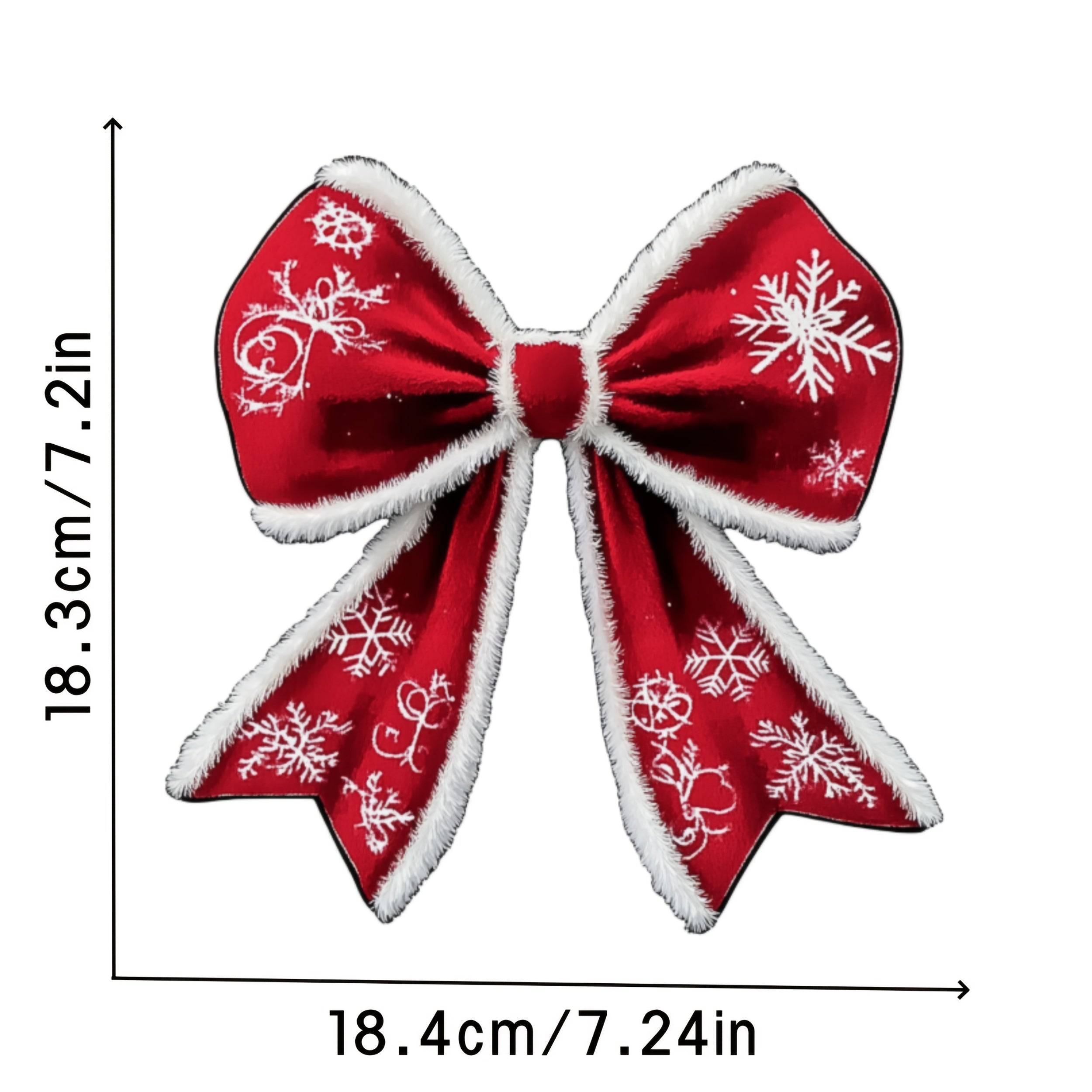 Winter Snowflake Iron-On Transfer Decal Glossy Finish