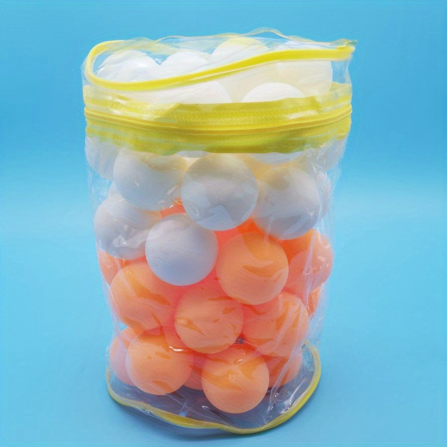 50-pack High Elasticity Table Tennis Balls in Convenient Packaging