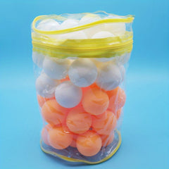 50-pack High Elasticity Table Tennis Balls in Convenient Packaging