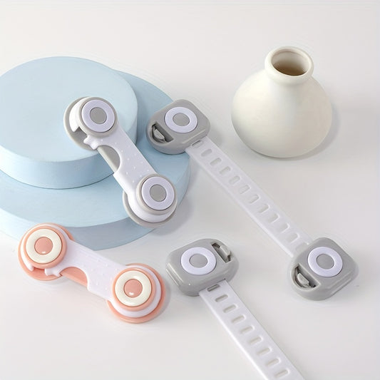 Child Safety Lock Buckle for Doors and Drawers