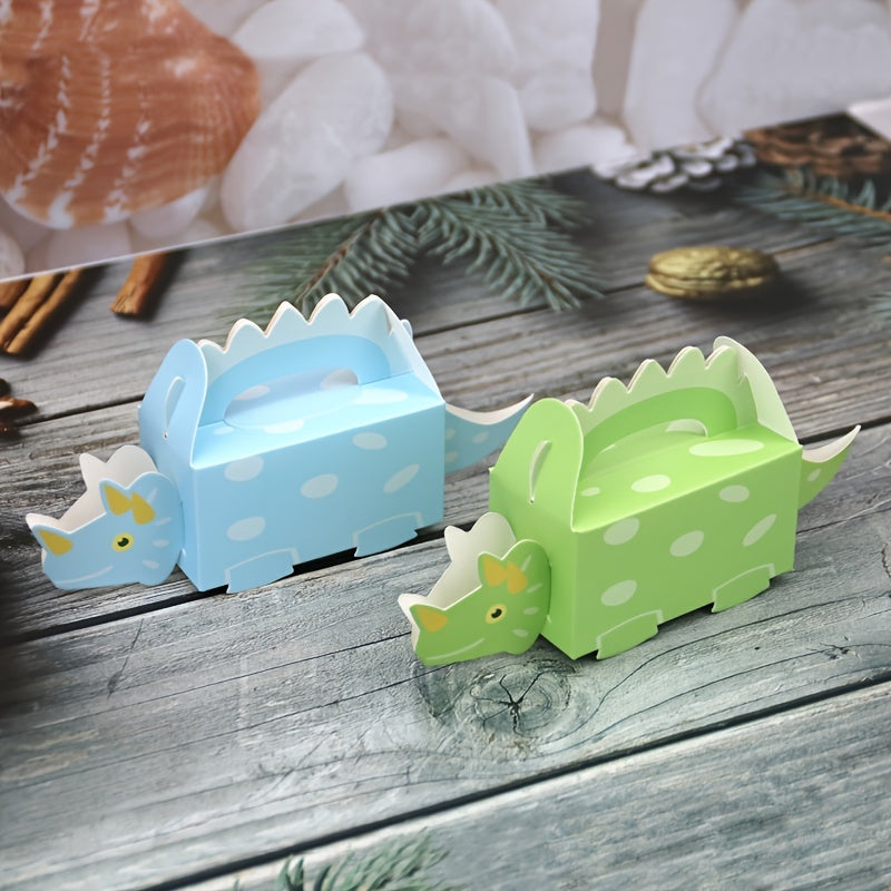 10pcs Dinosaur Paper Candy Box Party Decor
