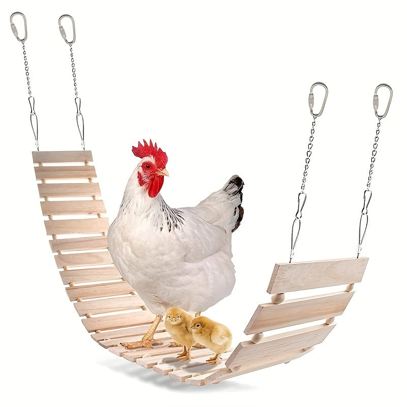 Chicken Swing and Perch Toy for Coops Chickens Birds Parrots