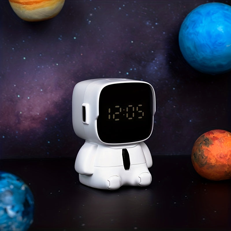 Big Head Smart Robot Alarm Clock For Kids