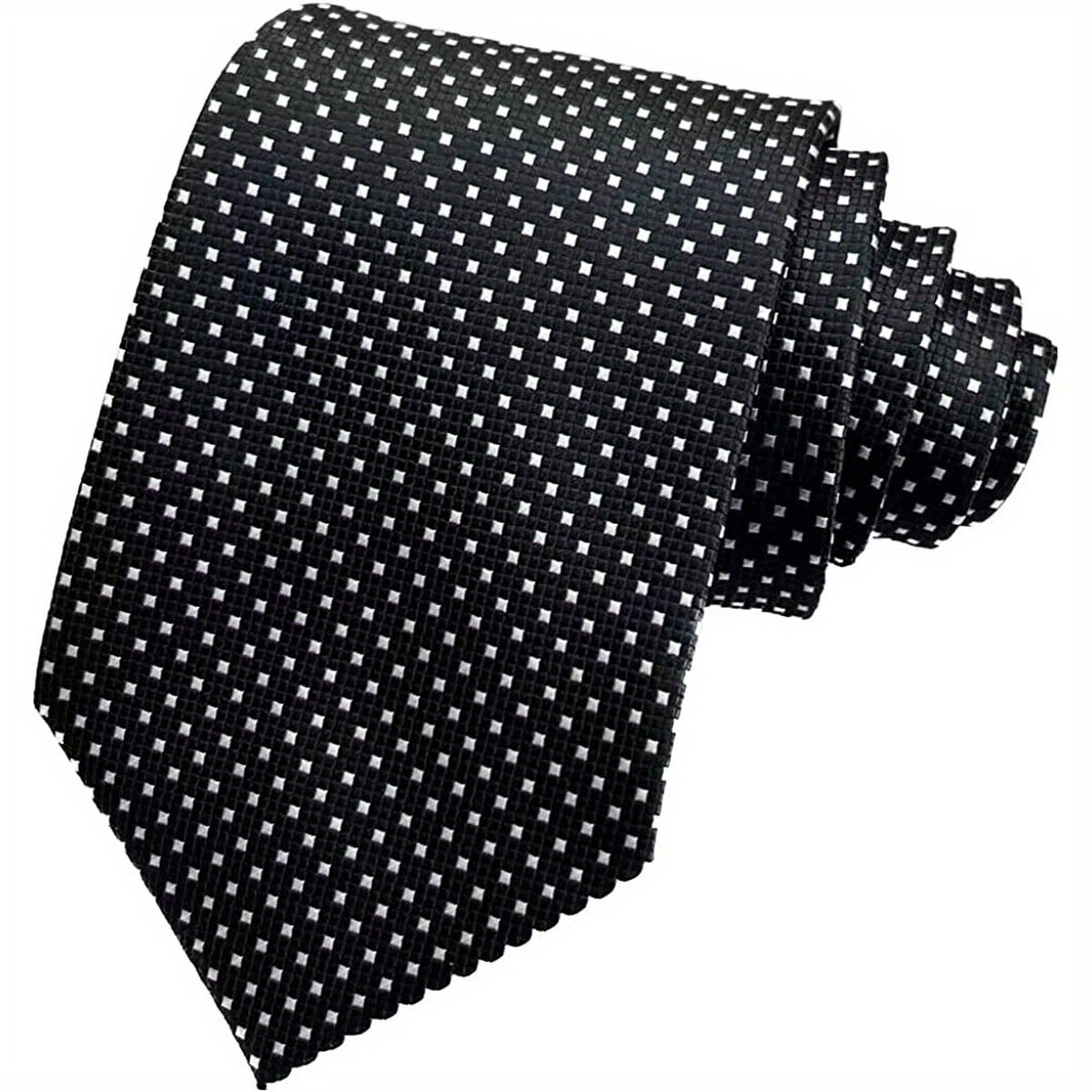 Men's Classic Plaid Style Dot Tie Box Packaging