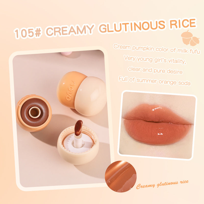Lustrous Dewy Lip Glaze Waterproof Lip Gloss