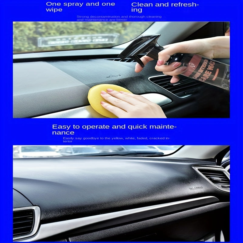 Car Wash Shampoo Wax Protector Scratch Remover Coating Polish Spray Wax