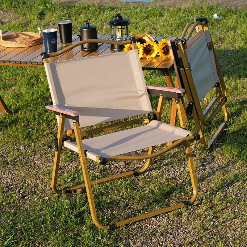Outdoor Camping Barbecue Folding Chairs
