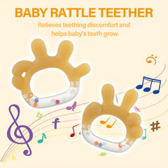 Baby Rattle Musical Toy Teething Early Education 0-12 Months