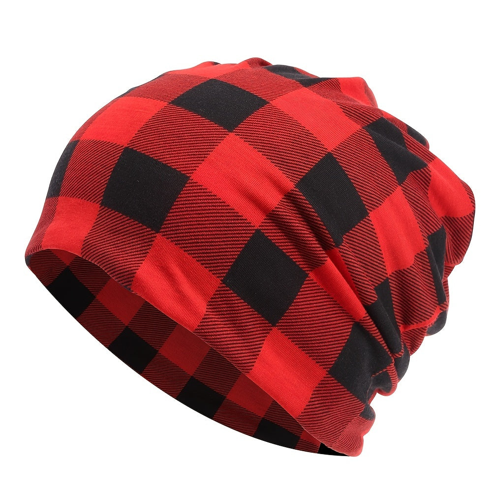 Slouch Sports Knitted Beanie Cap Headscarf