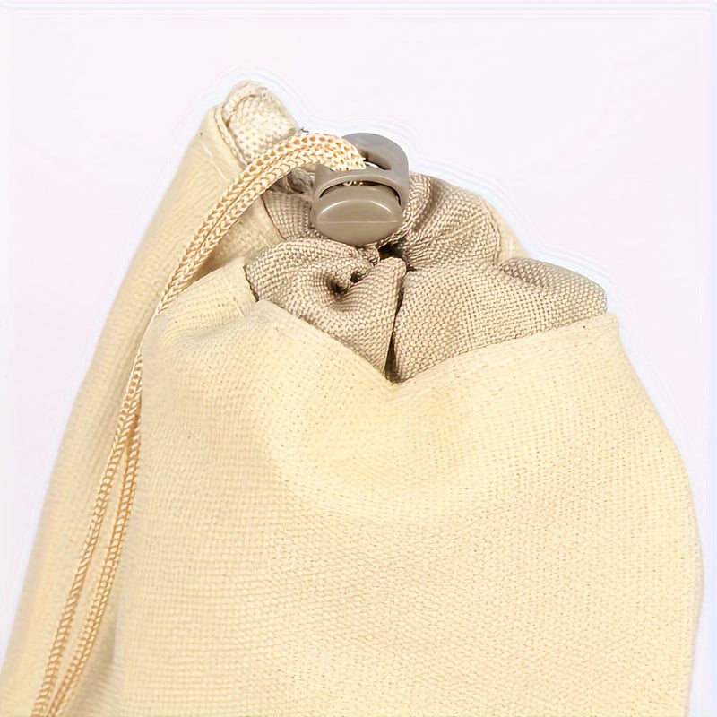 Large Capacity Fishing Rod Carrying Bag Canvas Storage Bag