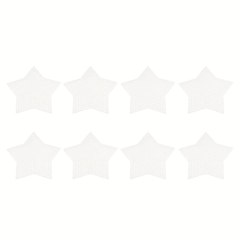 8pcs Plastic Mesh Canvas Sheets - DIY Crafts Embroidery Cross