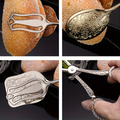 Multifunctional Dessert Tongs for Home and Restaurant Use