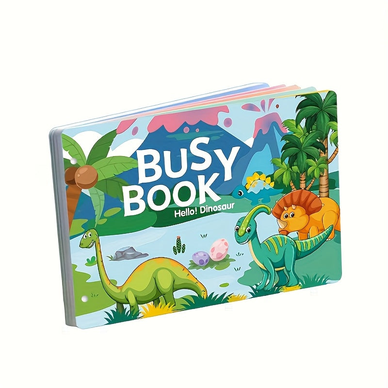 Interactive Quiet Book Sensory Learning Activity Toy Durable Material