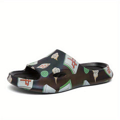 Men's Quick Drying Comfort Slides Lightweight Non-Slip Sandals