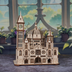 3D Wooden Castle Puzzle Kit Architecture Gift Thanksgiving Christmas
