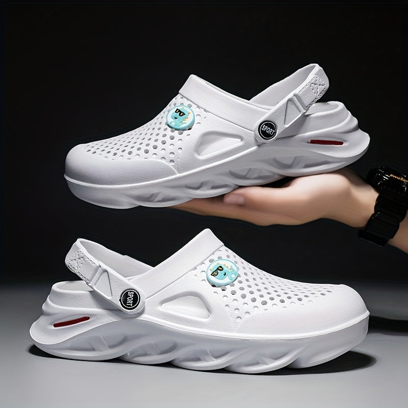 Men's Closed Toe Clogs Sandals Soft Sole Outdoor Walking Shoes