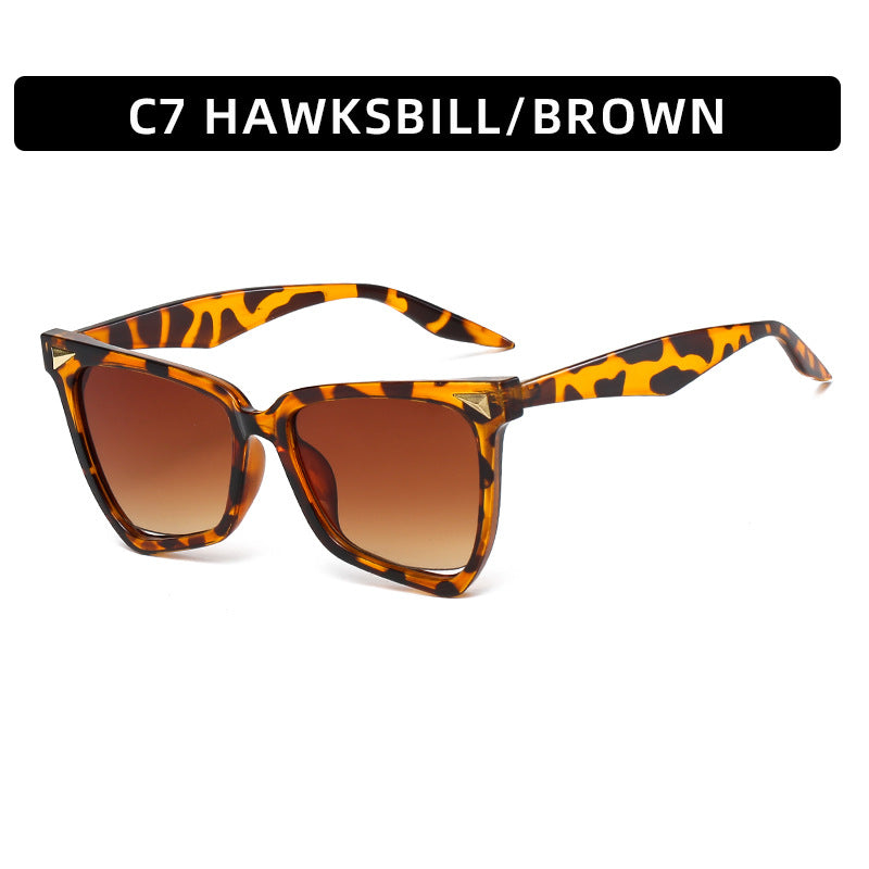 Colorful Irregular Cat's Eye Sunglasses for Women