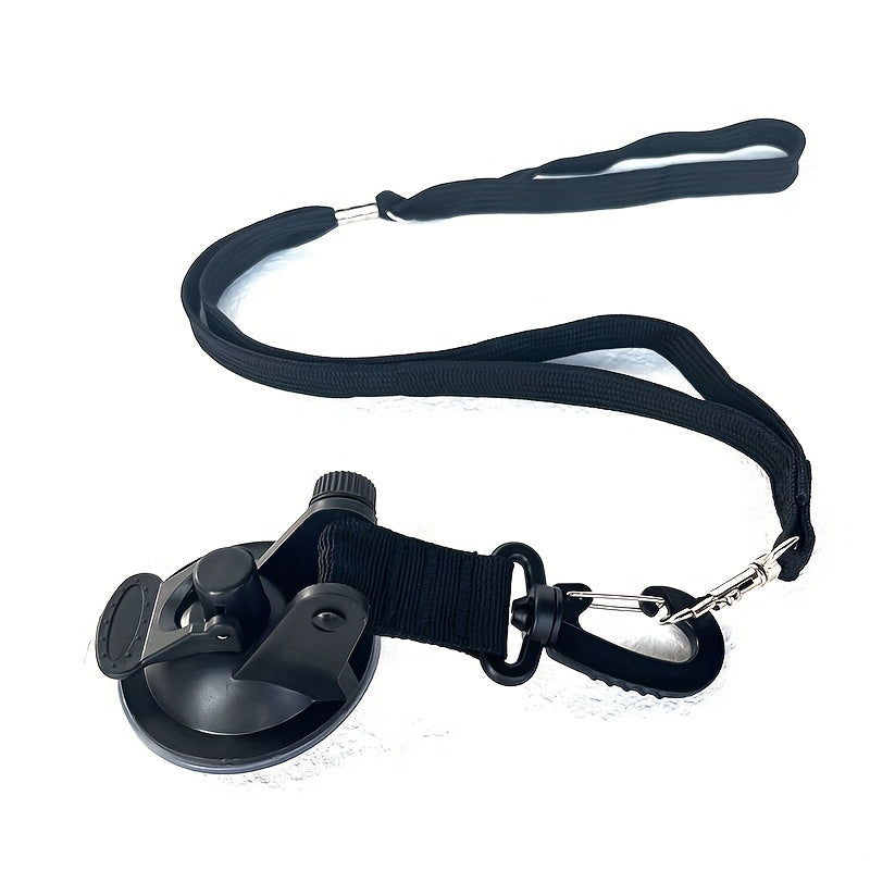 Adjustable Dog Bathing Tether with Suction Cup for Grooming