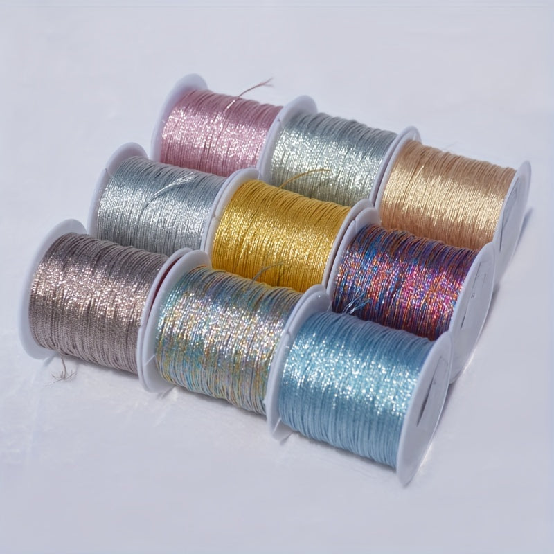 Colorful Golden & Silvery Thread DIY Stranded Wire For Jewelry Making