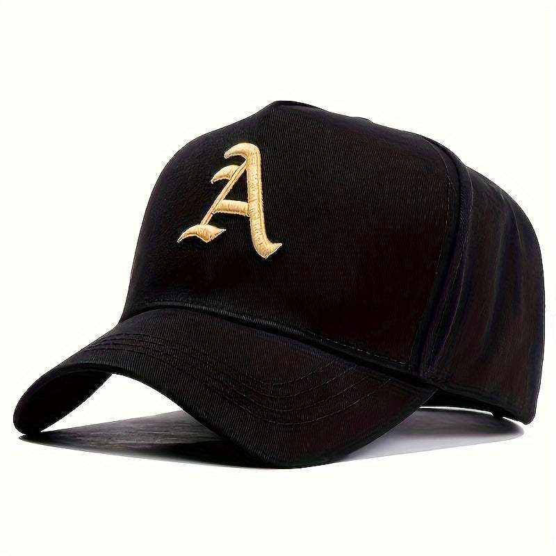 Men's Gothic A Adjustable Baseball Cap Outdoor Casual Hat