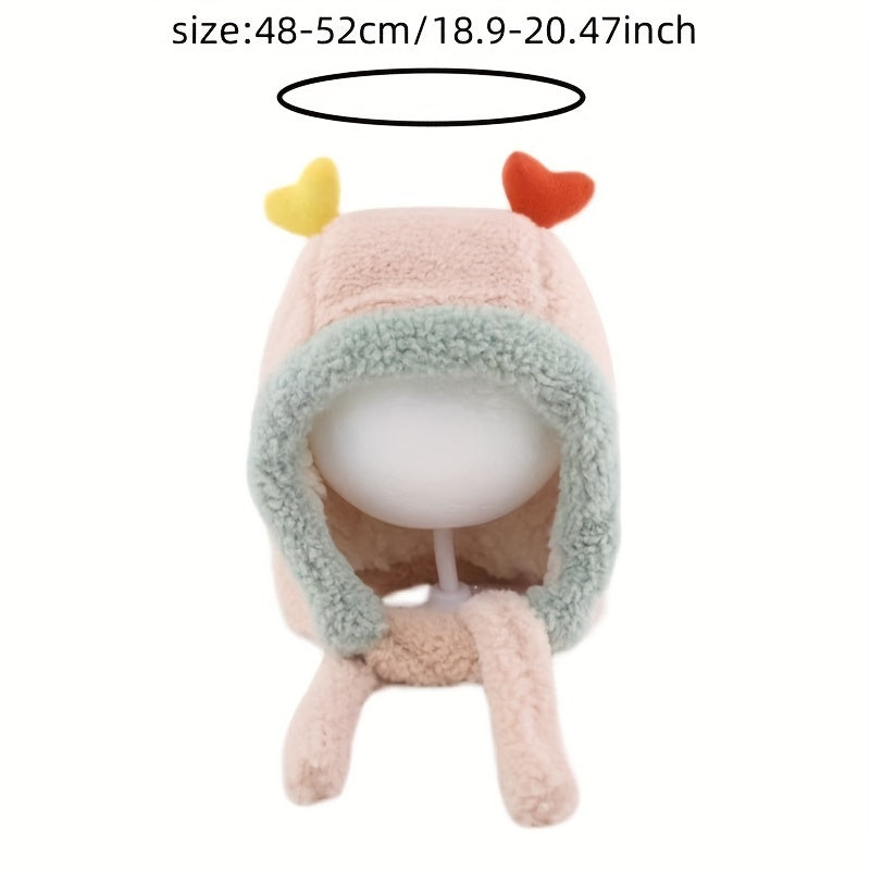 Baby Ear Protection Warm Plush Hat for Winter