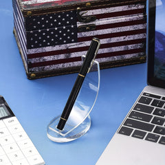 Acrylic Pen Holder Desktop Pen Rack Transparent