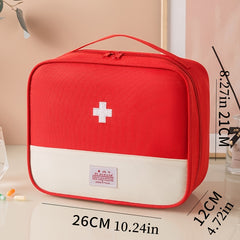 Large Capacity Empty First Aid Bag for Family Outdoors Camping Office