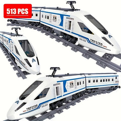 Train Maintenance Building Blocks Toy Set