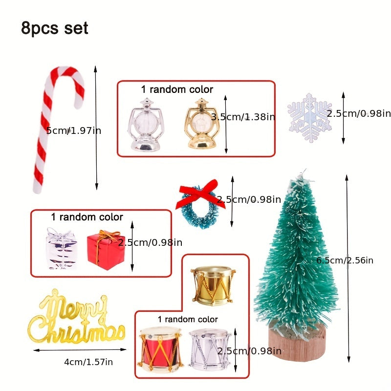 2 Sets Christmas Outfits for 1 6 Dolls Pretty Gown Dresses with Hat