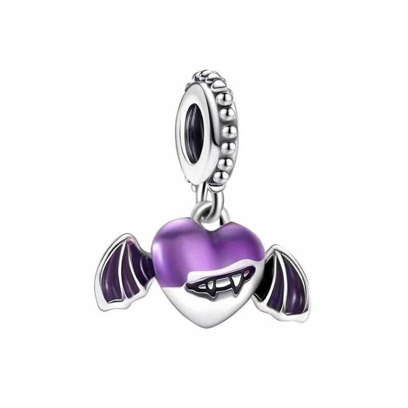 Halloween Luminous Pumpkin Beaded Charm
