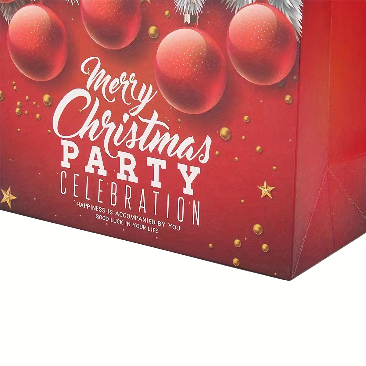 1pc Mini Candy Bag Red Christmas Family Party Gift Bag