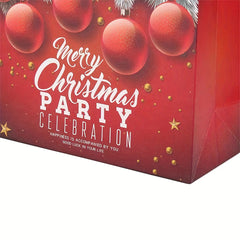 1pc Mini Candy Bag Red Christmas Family Party Gift Bag