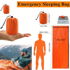 Emergency Sleeping Bag Thermal Insulation Waterproof Polyester