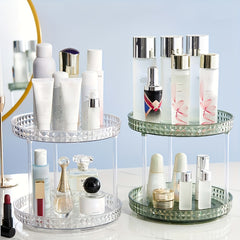 Rotating Makeup Organizer Skincare Lazy Makeup Perfume Spinning Cosmetics