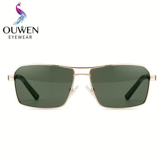 VIVIENFANG Retro Aviator Sunglasses For Men UV Protection